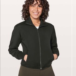 Lululemon Black Forever Warm Reversible Jacket Sz 6
